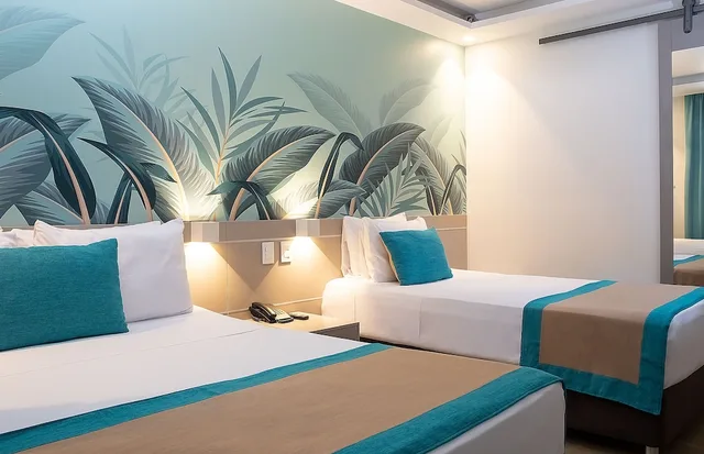 غرفة عائلية ثلاثية، Portobelo Plaza de las Americas 5/10