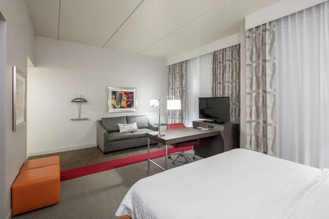 1 King Mobility Access Ri Shwr Studio Nosmok، Hampton Inn & Suites Austin Cedar Park-Lakeline 1/2