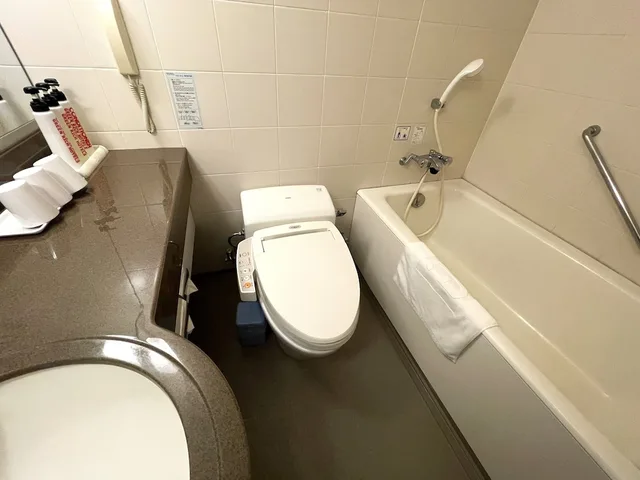 غرفة ديلوكس عائلية بسريرين منفصلين، Green Rich Hotel Aso Kumamoto Airport 4/4