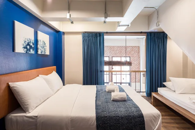غرفة ثلاثية بحمام مشترك، Natee Hostel 1/2