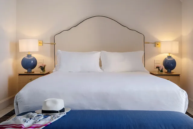 غرفة ديلوكس بسريرين منفصلين بإطلالة على البحر، Hotel Du Tasso 3/4