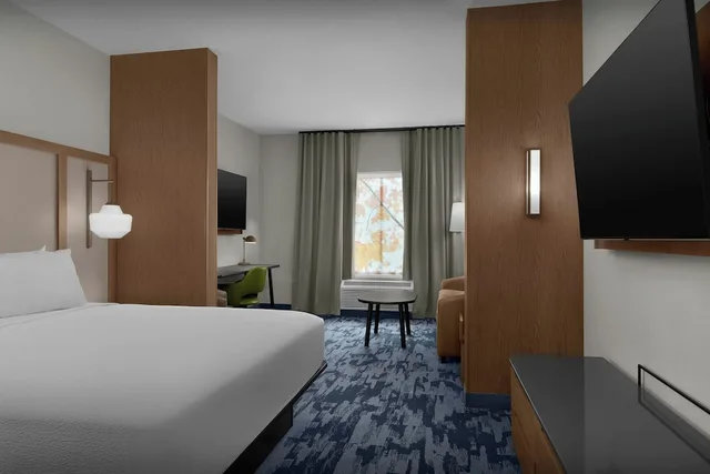 Studio, King Bed, Sofa, Accessible, Fairfield By Marriott Inn & Suites Weldon 1/3