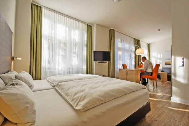 شقة كومفورت بإطلالة على المدينة بغرفة نوم واحدة، Apartmenthotel Kaiser Karl 1/4