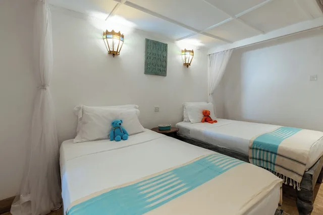 جناح عائلي بسريرين كينج بإطلالة على البحر، Nomad Beach Resort 2/8