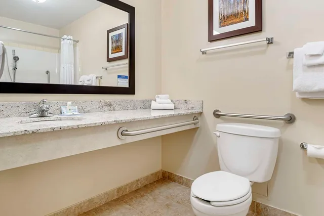 غرفة بسرير كوين لذوي الإعاقة، Quality Inn Airport Dieppe 4/5