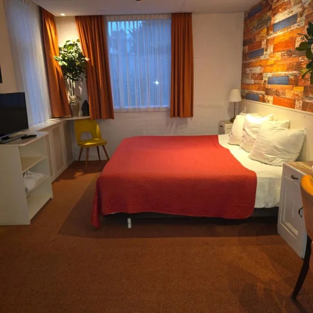 غرفة بسرير مزدوج بجاكوزي، Hotel Hoogland 1/7