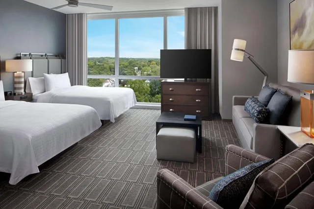 استوديو بسريرين كوين مع أريكة، Homewood Suites By Hilton Teaneck Glenpointe 1/4