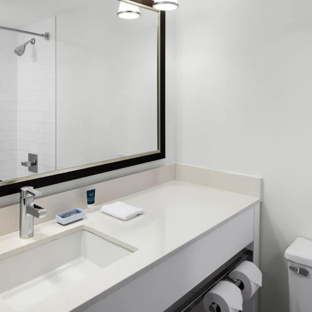 جناح استوديو بسرير كينج بحوض جاكوزي، Four Points by Sheraton Edmonton South 4/4