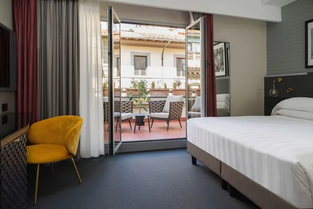 غرفة حصرية بسرير كوين، iQ Hotel Firenze 2/4