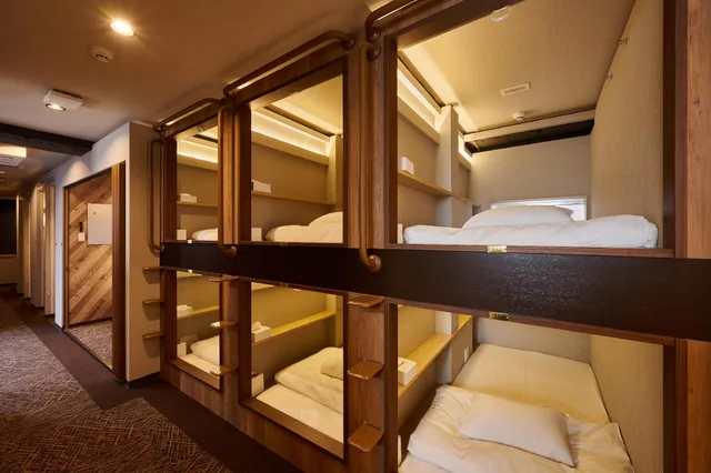 Capsule, Single Bed, Bunk Bed, Continue Nijojo Kita 1/1