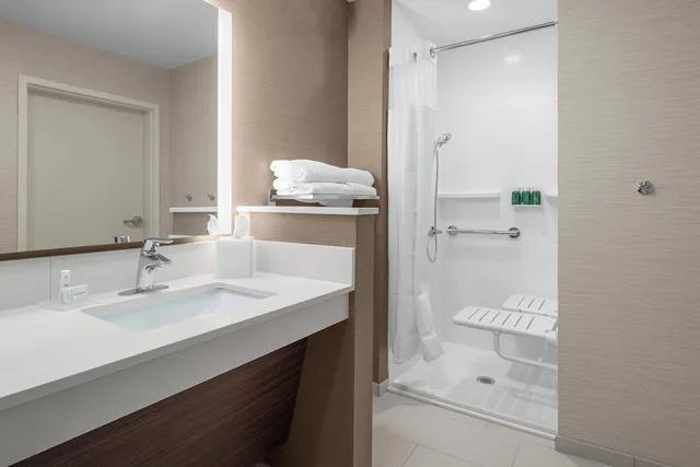 غرفة بسريرين كوين لذوي الإعاقة، Fairfield Inn & Suites By Marriott Memphis Marion Ar 3/4