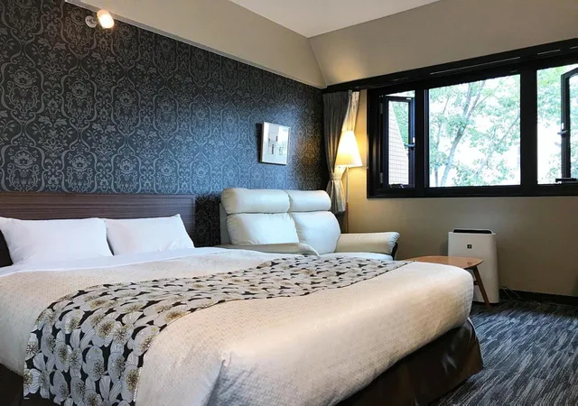 غرفة بسرير مزدوج للمدخنين، Hotel Okus Kumamoto 2/3
