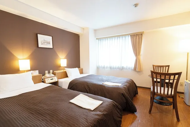 غرفة بسريرين منفصلين للمدخنين، Sapporo Clark Hotel 2/9
