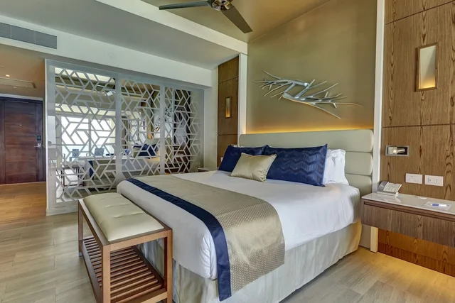 Junior Suite, Luxury, 2 Queen Beds, Sunset View, Sofa، Royalton CHIC Cancun, An Autograph Collection (ex Royalton Cancun) 6/10