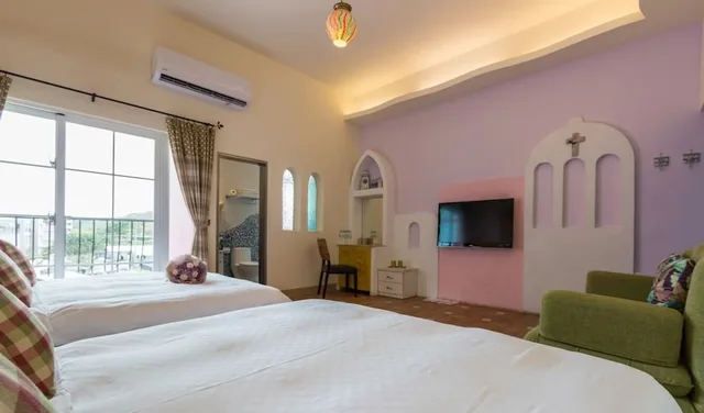 غرفة قياسية رباعية بسريرين مزدوجين، Lighthouse B&B 5/6