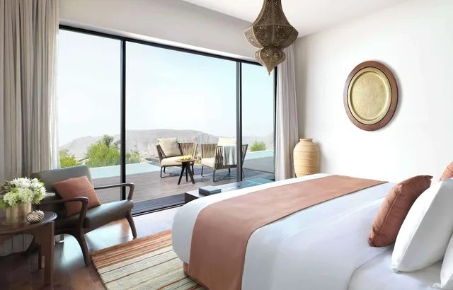 1 Bedroom, Anantara, Cliff, Villa, King Bed, Private Pool، Anantara Al Jabal Al Akhdar Resort 2/3