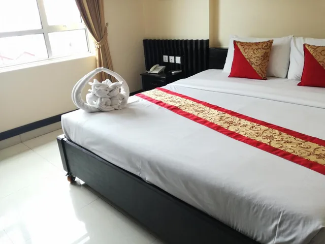 غرفة ديلوكس بسرير مزدوج بإطلالة على المدينة، SALITA HOTEL 8/10