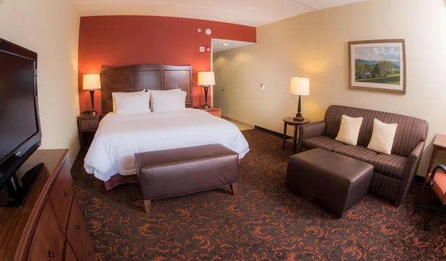 استوديو بسرير كينج، Hampton Inn And Suites Woodstock 1/3