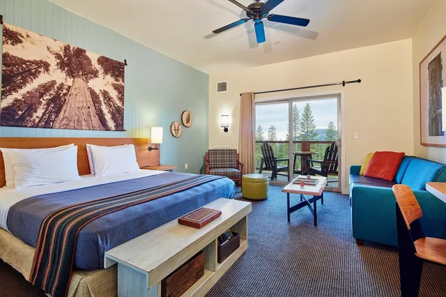 فيلا بسريرين كينج بغرفتي نوم، Rush Creek Lodge at Yosemite 1/1