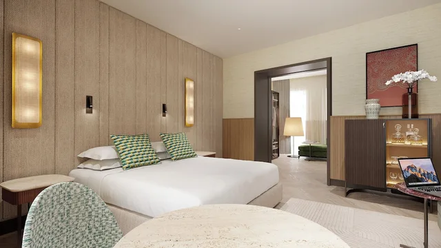 Junior Suite, King Bed, Sofa, Circle 6 Rome Hotel 4/10