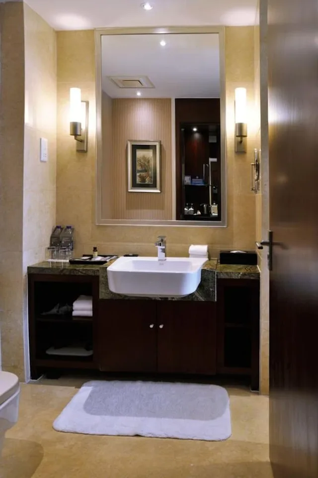 غرفة تنفيذية بسرير كينج مع دخول الصالة في طابق مرتفع، PULLMAN BEIJING SOUTH 10/10