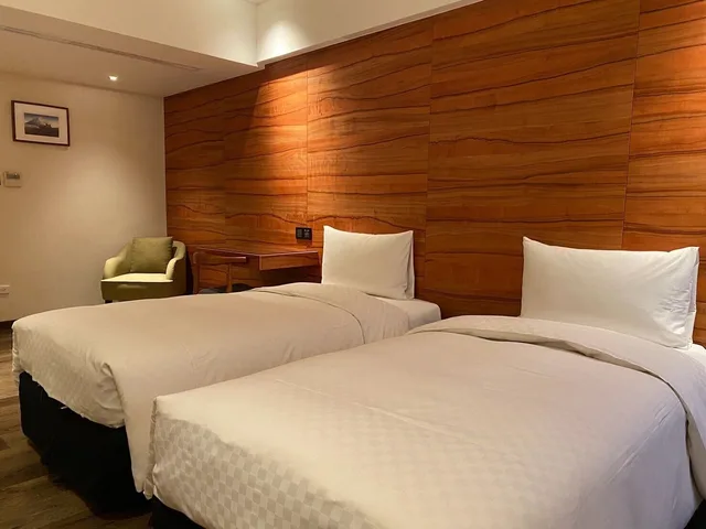 غرفة بسرير مزدوج أو سريرين منفصلين، Jin Man Jia Hotel 2/10