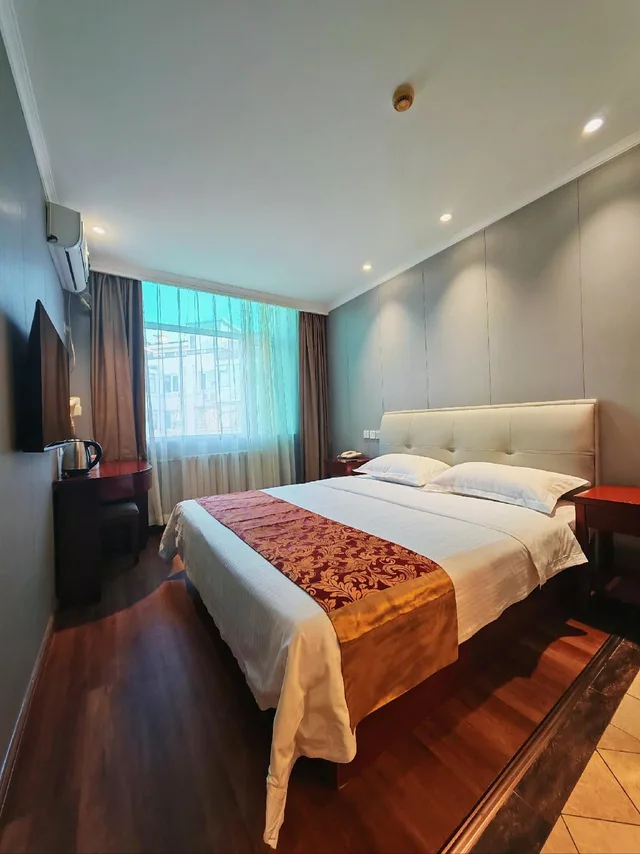 غرفة قياسية بسرير مزدوج، GreenTree Inn Beijing Changping Tiantongyuan East Taipingzhuang Road Express Hotel 1/1