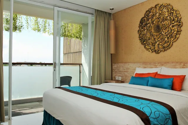غرفة ديلوكس بسرير مزدوج بشرفة، Destiny Boutique Hotel 1/7