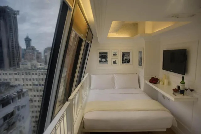 غرفة بسرير كوين في طابق مرتفع، Mini Causeway Bay Hotel 2/4