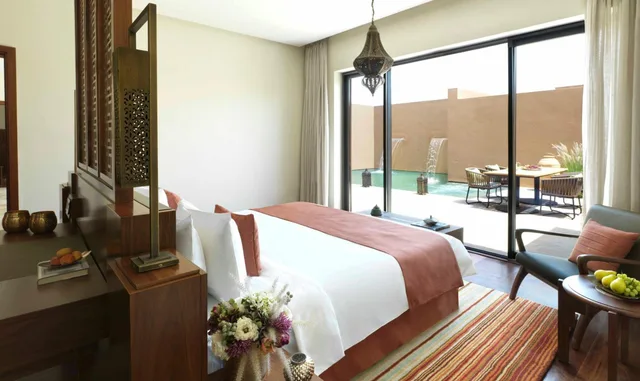 2 Bedrooms, Garden Pool, Villa, King and Twin Beds، Anantara Al Jabal Al Akhdar Resort 2/3