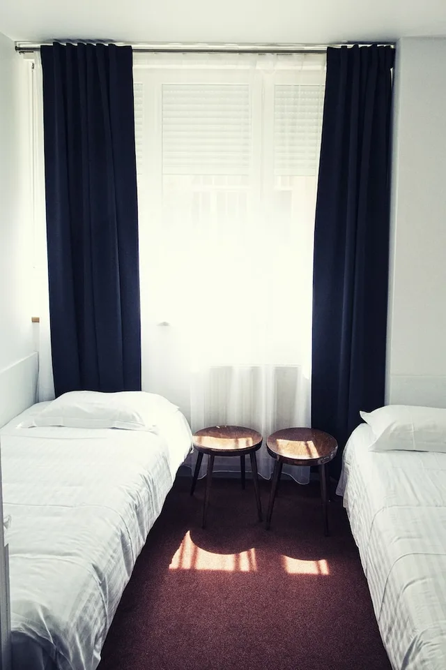غرفة بسريرين منفصلين، The Old Hotel Ravel 1/5