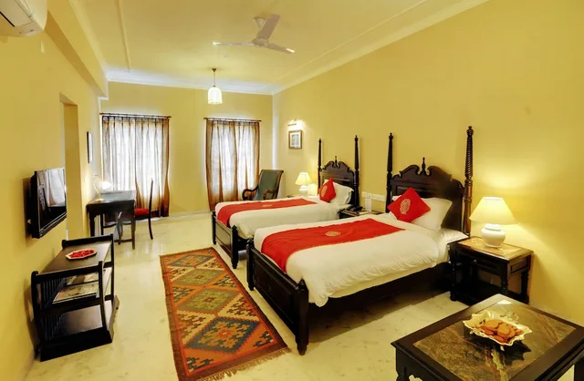 جناح صغير بسرير كوين، THE HADOTI PALACE BUNDI 5/10