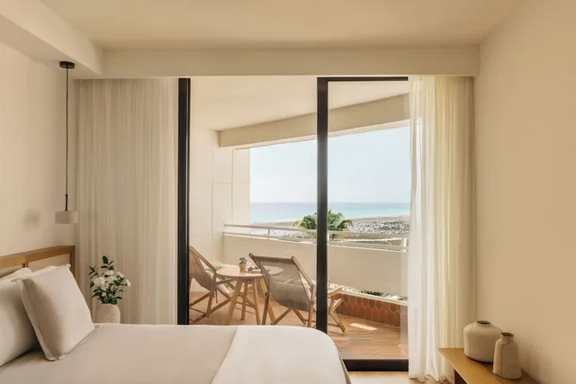 غرفة بريميوم بسريرين منفصلين بإطلالة على البحر، Hotel Paradisus Fuerteventura 4/9