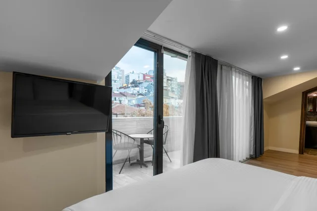 غرفة بسرير كوين بشرفة، Actuel Life Hotel 8/10