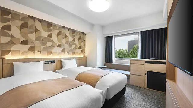 Superior, 2 Double Beds, Smoking, Daiwa Roynet Hotel 1/2