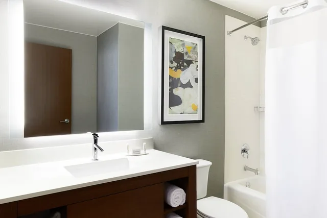 استوديو بسريرين كوين مع أريكة، Residence Inn Dallas Downtown 5/5
