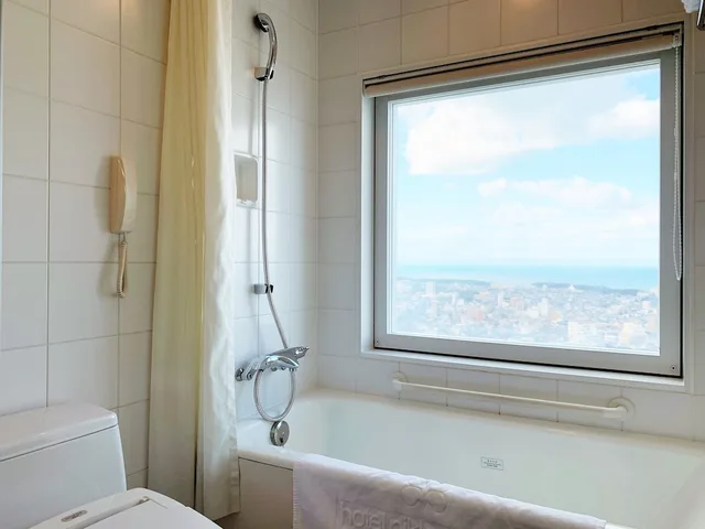 غرفة ديلوكس ركنية بسريرين منفصلين للمدخنين، Hotel Nikko Niigata 9/9