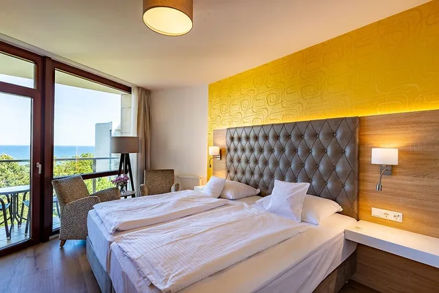 غرفة ديلوكس بسرير مزدوج، Cliff Hotel Rugen Resort Spa 1/4