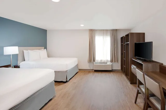 Room, 2 Queen Beds, Accessible, WoodSpring Suites Plano - North Dallas 1/2