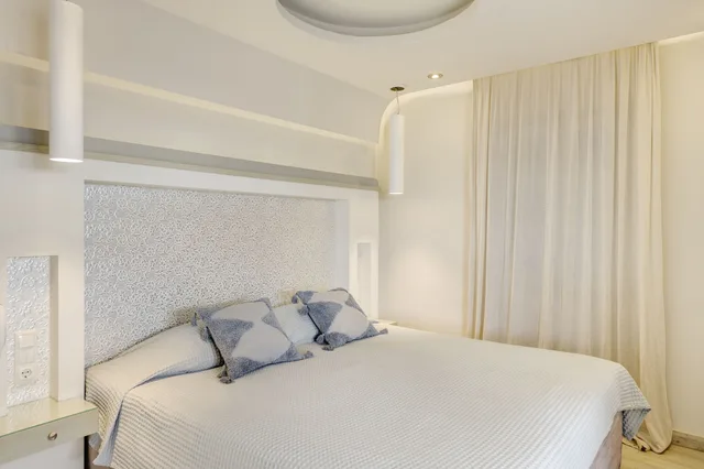 جناح بسرير كوين بغرفتين مع سرير سحّاب إضافي، Kouros Art Hotel - Adults Only 2/10