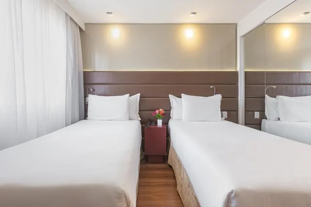 غرفة قياسية بسريرين منفصلين، Mercure Sao Paulo Vila Olimpia 1/3