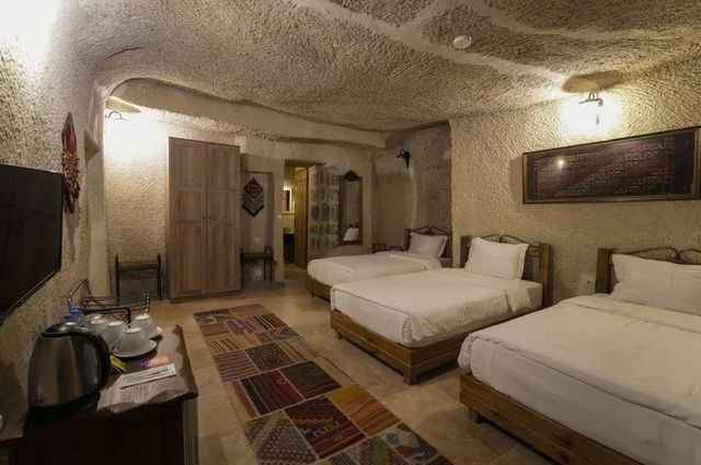 غرفة حصرية بسرير مزدوج أو سريرين منفصلين، Tekkaya Cave Hotel 4/7