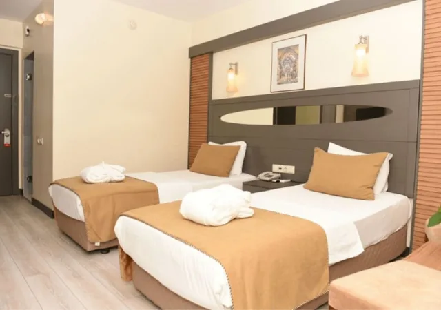 غرفة قياسية بسريرين منفصلين، Lycus River Thermal Hotel 9/10