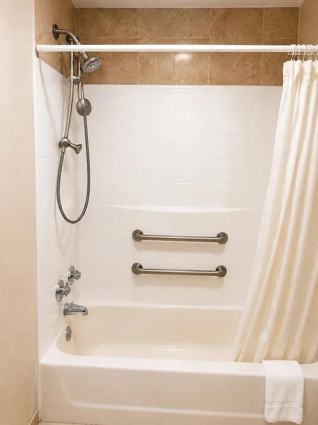 غرفة بسريرين مزدوجين للمدخنين، Sunrise Inn 4/5