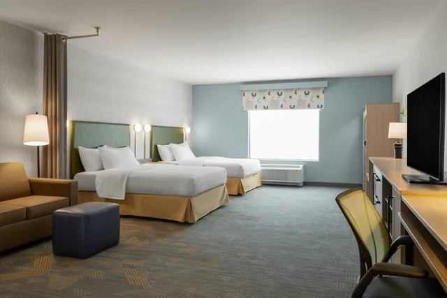 Suite, 2 Queen Beds, Accessible, Home2 Suites by Hilton Kearney 1/5