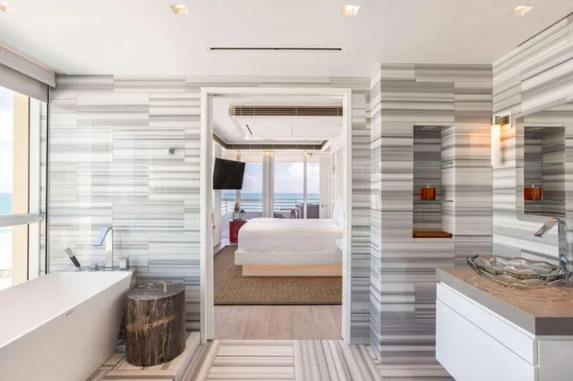 2 Bedrooms, Penthouse, 2 King Beds, Ocean Front, Rooftop Pool، Hilton Bentley Miami South Beach Hotel 3/3