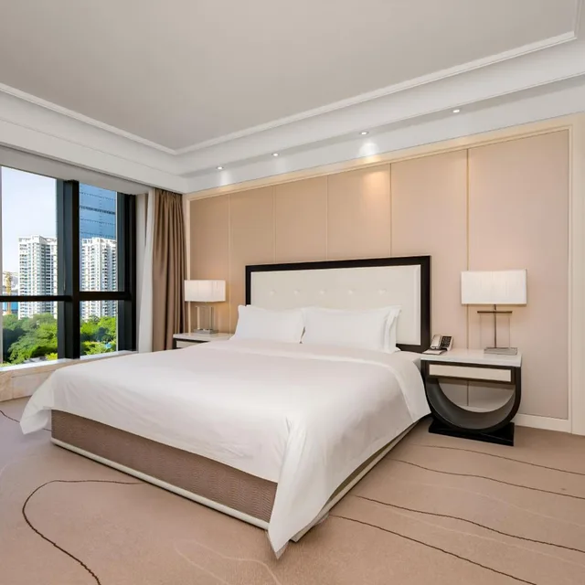 جناح ديلوكس بسرير كينج، Harmony Hotel Shenzhen 3/5