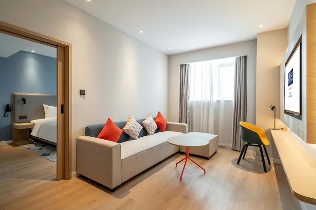 جناح بسرير كينج بغرفة نوم واحدة، Holiday Inn Express Jinan Airport Zone 3/3