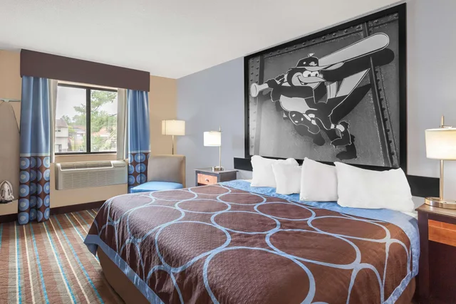 غرفة بسرير كينج، Super 8 by Wyndham Havre De Grace Aberdeen Area 1/1