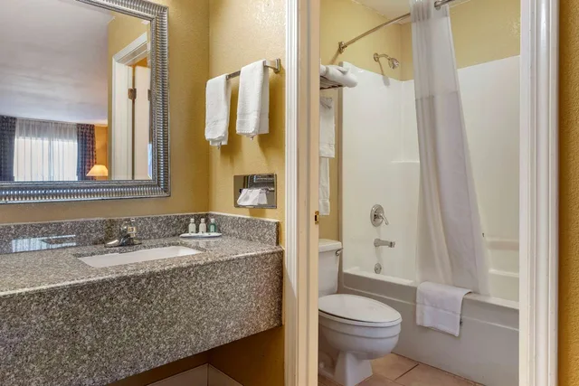 غرفة بسرير كينج للمدخنين لذوي الإعاقة، Quality Inn Russellville I-40 3/3